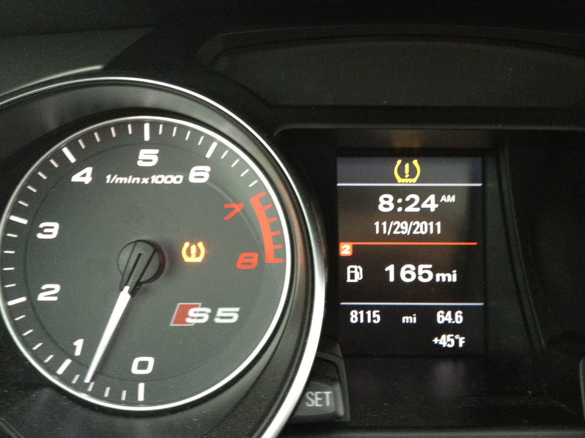 The Tire Pressure Light is On