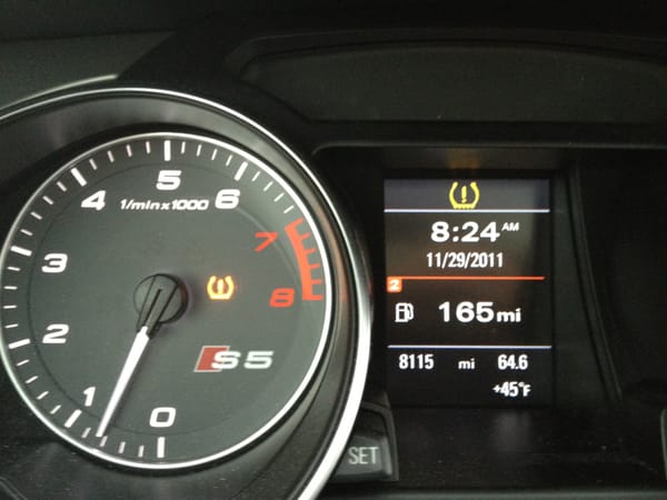 The Tire Pressure Light is On